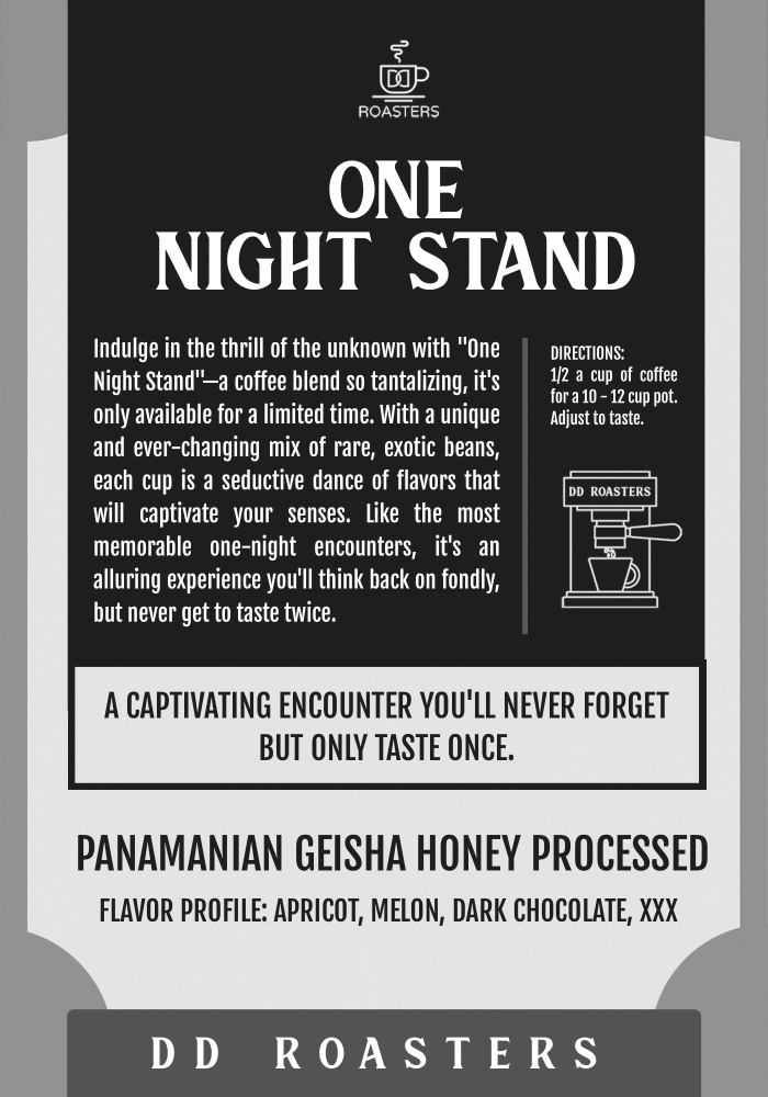 DD Roasters ONS Panamanian Honey Processed Geisha Single Pack