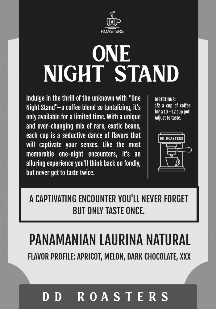 DD Roasters ONS Panamanian Laurina Natural Single Pack