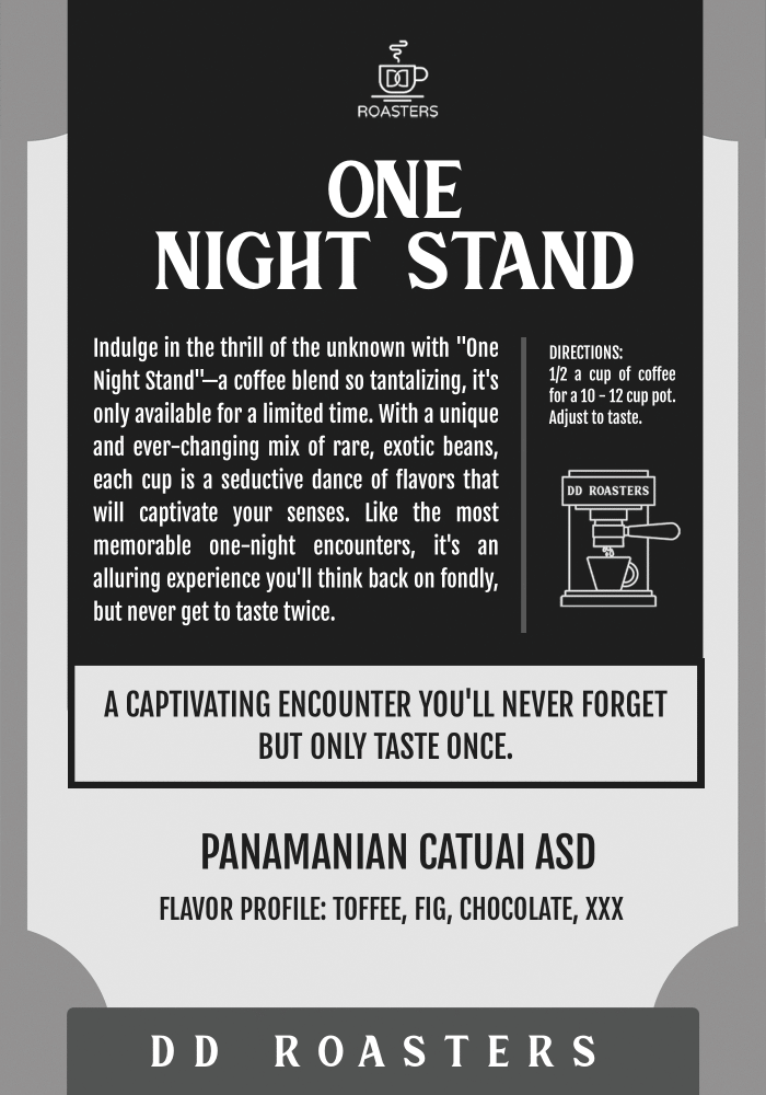 DD Roasters ONS Panamanian Catuai ASD Single Pack