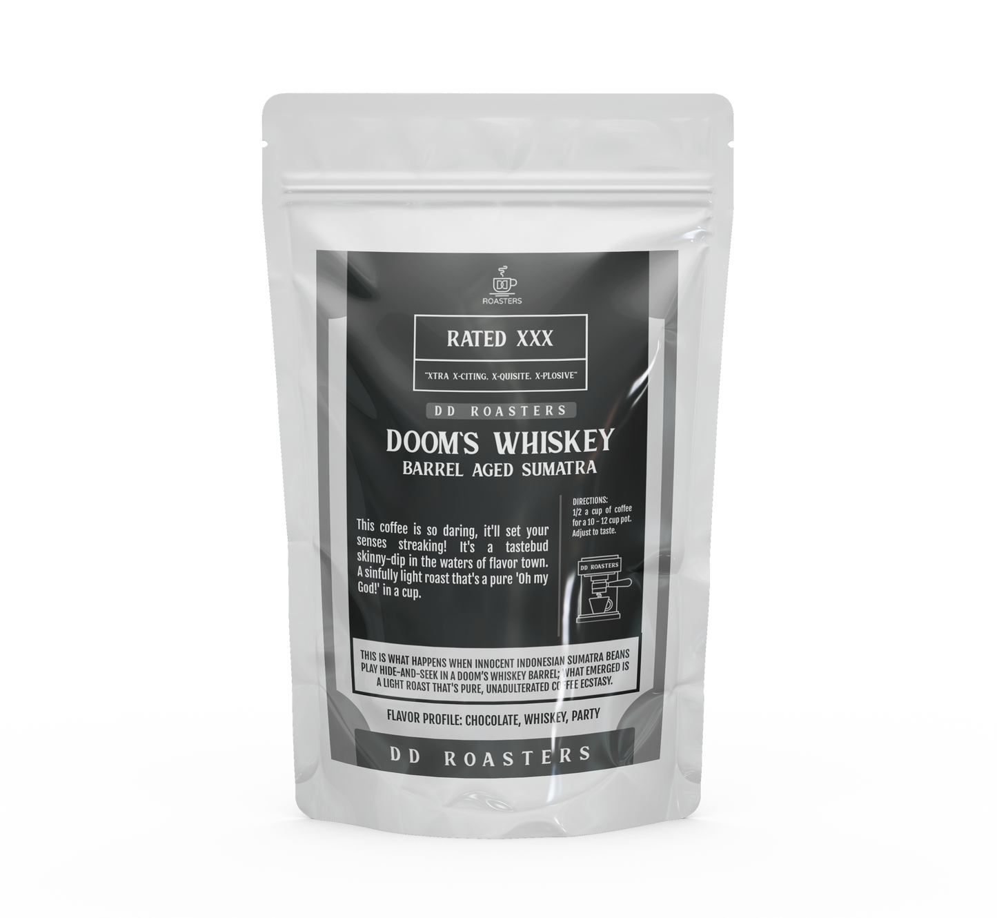 Doom's Whiskey Barrel Aged Coffee