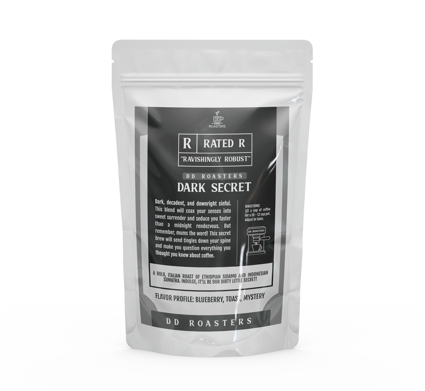 DD Roasters Coffee Dark Secret Single Pack